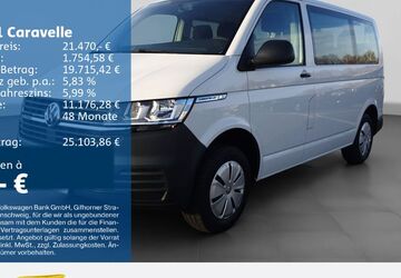 VW T6 Caravelle 93.315 km 20.770 &euro; Duisburg 47059