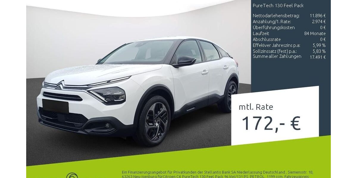 Citroen C4 21.479 km 14.560 &euro; Borken 46325