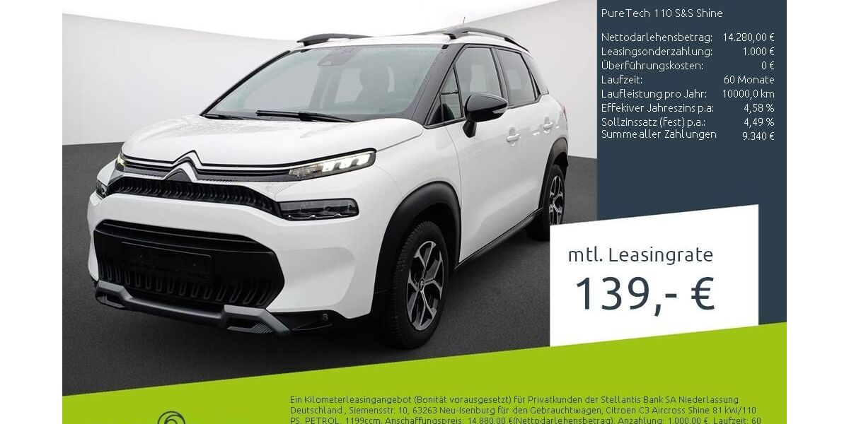 Citroen C3 Aircross 18.812 km 13.789 &euro; Borken 46325
