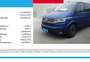 VW T6 Multivan 87.736 km 44.220 &euro; Borken 46325