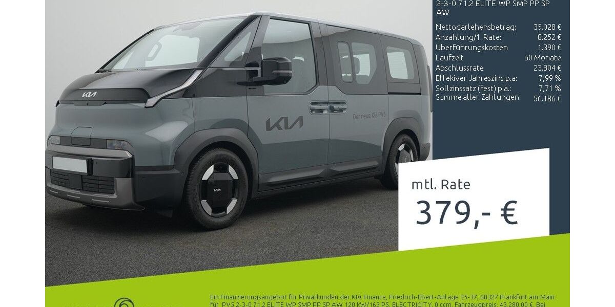 Kia PV5 4.900 km 43.388 &euro; Borken 46325