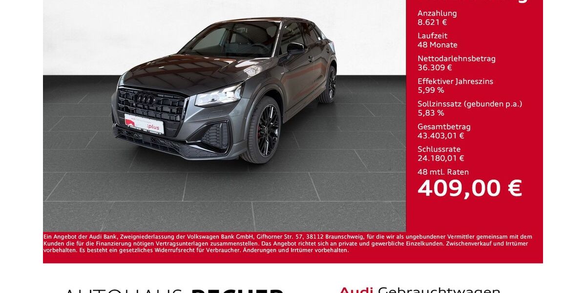 Audi Q2 2.500 km 43.960 &euro; Wesel 46485