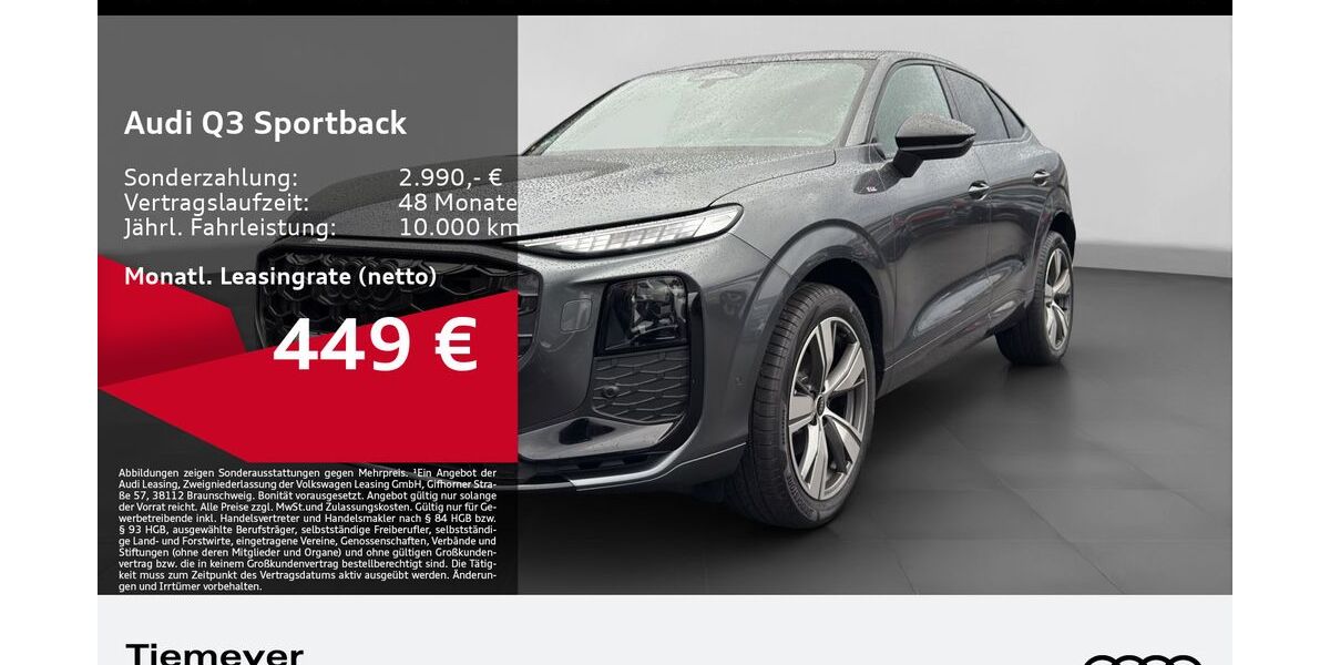 Audi Q3 2.990 km 50.980 &euro; Dorsten 46284