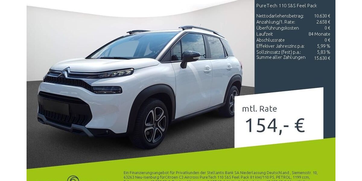 Citroen C3 Aircross 15.192 km 13.190 &euro; Borken 46325