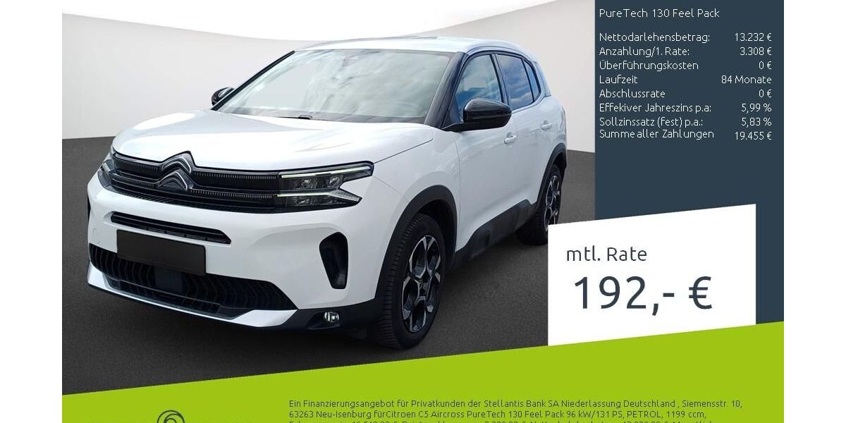 Citroen C5 Aircross 40.213 km 15.899 &euro; Borken 46325