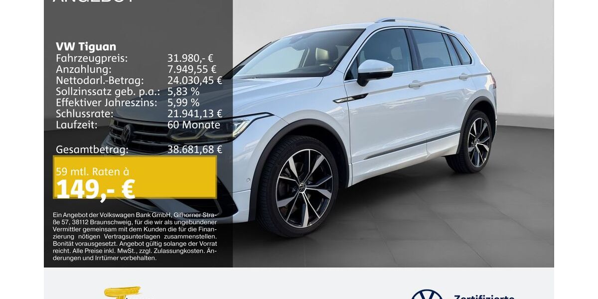 VW Tiguan 129.176 km 30.980 &euro; Duisburg 47059