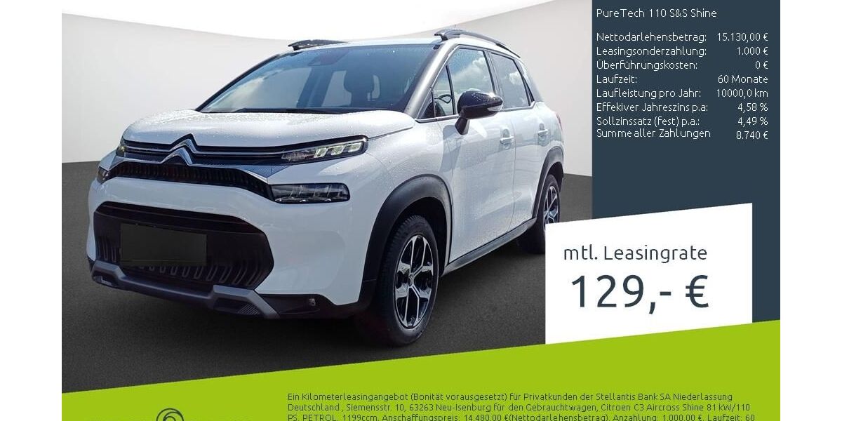 Citroen C3 Aircross 18.574 km 15.549 &euro; Borken 46325