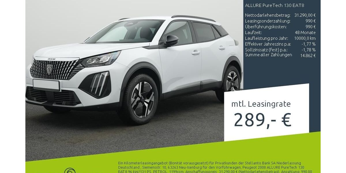 Peugeot 2008 5.460 km 30.580 &euro; Bocholt 46395