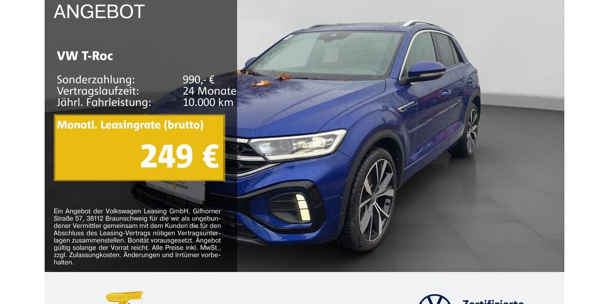 VW T-Roc 7.445 km 31.490 &euro; Duisburg 47059