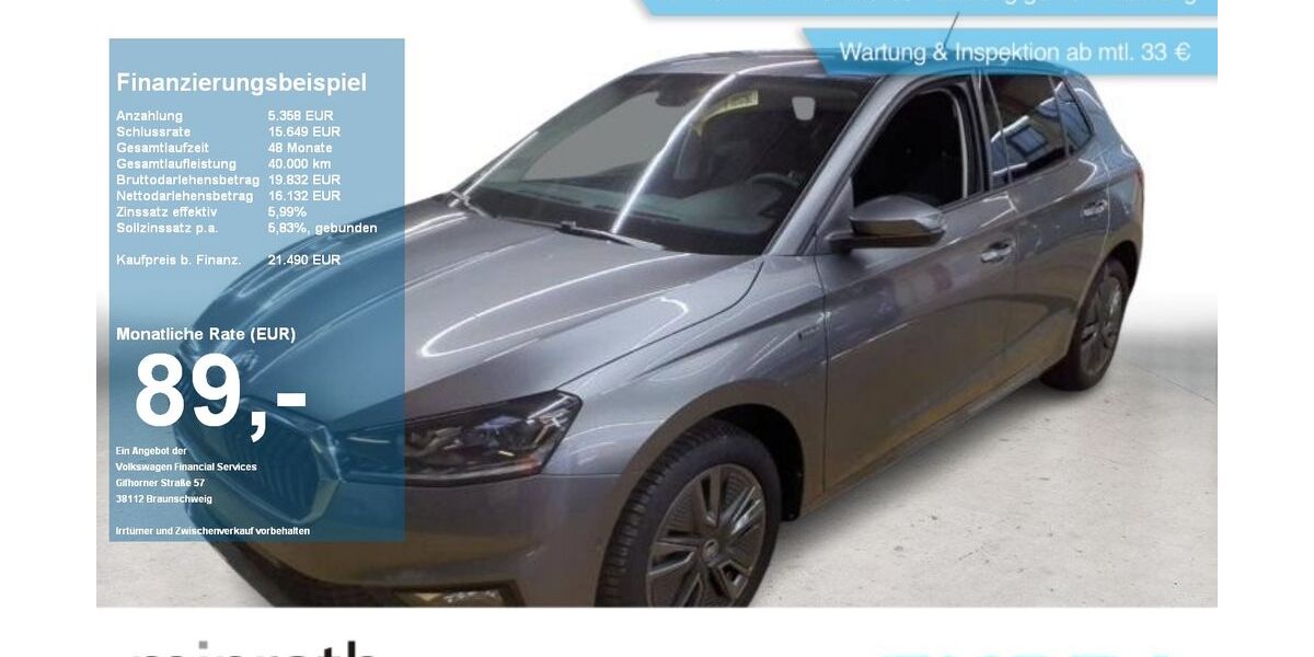 Skoda Fabia 23.683 km 20.990 &euro; Moers 47441
