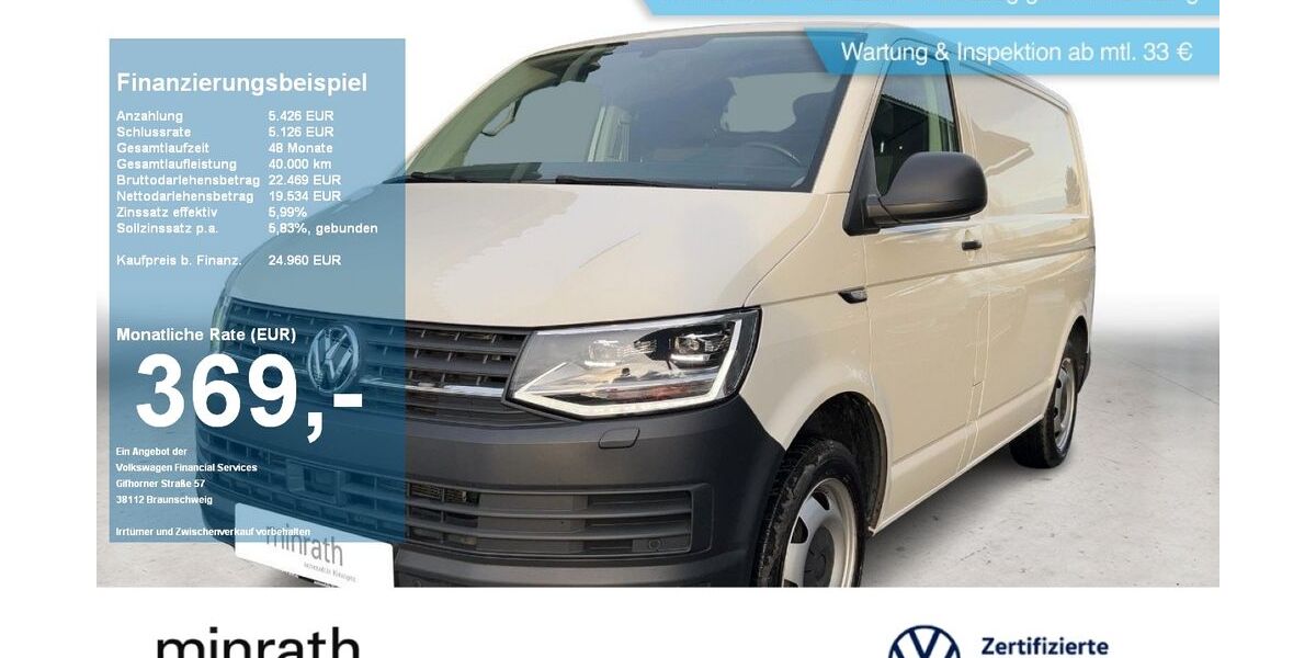 VW T6 Transporter 66.401 km 22.160 &euro; Moers 47441