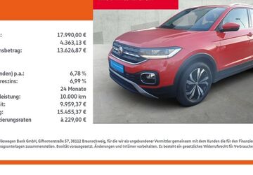 VW T-Cross 43.840 km 17.330 &euro; Borken 46325