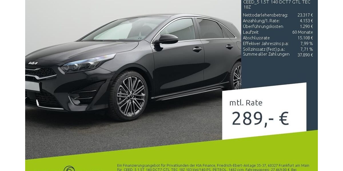 Kia ceed / Ceed 1.500 km 26.890 &euro; Borken 46325