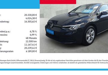 VW Golf 47.302 km 20.330 &euro; Borken 46325