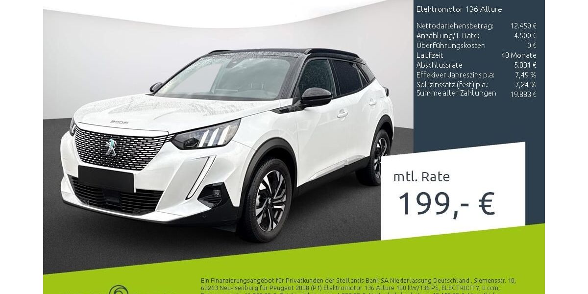 Peugeot 2008 60.514 km 16.470 &euro; Bocholt 46395