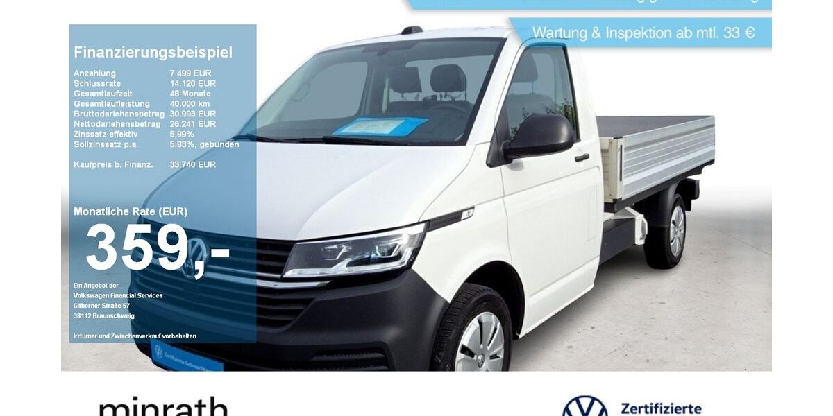 VW T6 Transporter 62.214 km 32.940 &euro; Geldern 47608