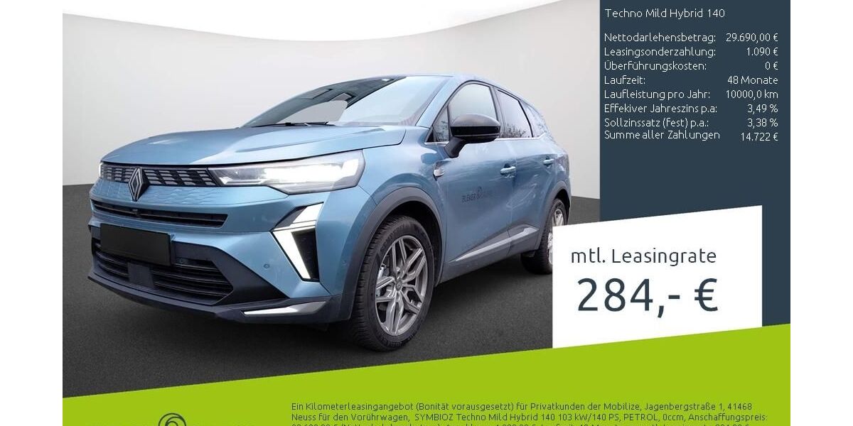 Renault Symbioz 5.032 km 26.770 &euro; Borken 46325