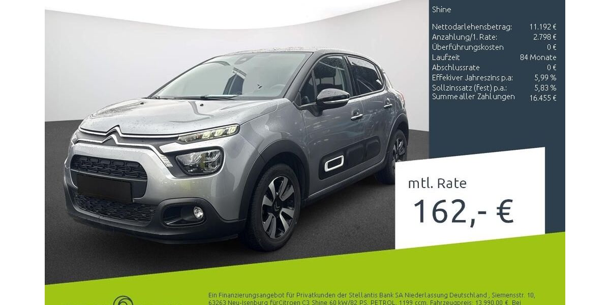 Citroen C3 18.839 km 13.989 &euro; Bocholt 46395