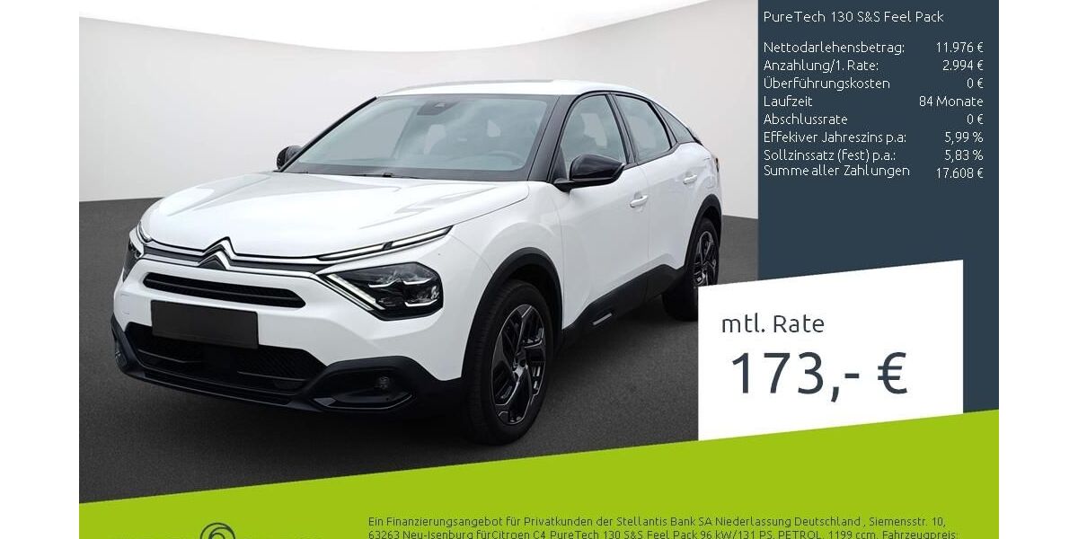 Citroen C4 22.026 km 14.360 &euro; Borken 46325