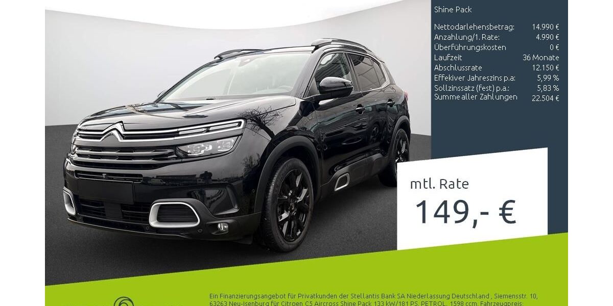 Citroen C5 Aircross 113.878 km 19.030 &euro; Borken 46325