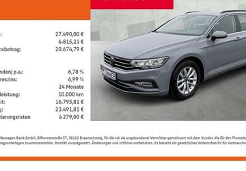 VW Passat Variant 35.555 km 27.490 &euro; Borken 46325