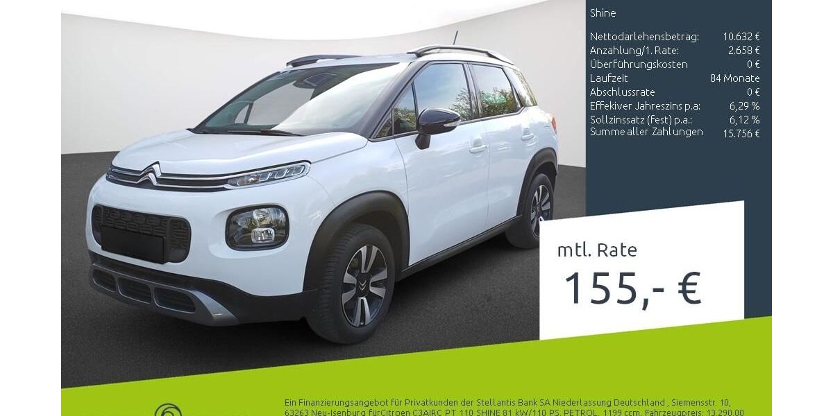 Citroen C3 Aircross 46.798 km 13.290 &euro; Borken 46325